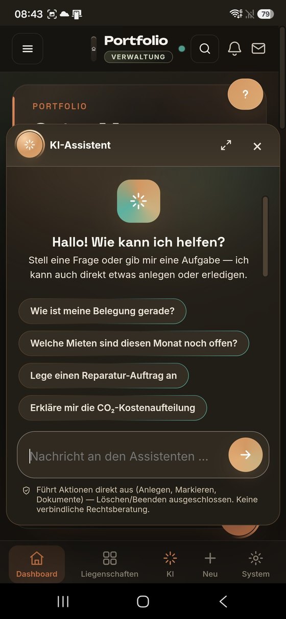 ProfiSuite Immo KI-Assistent